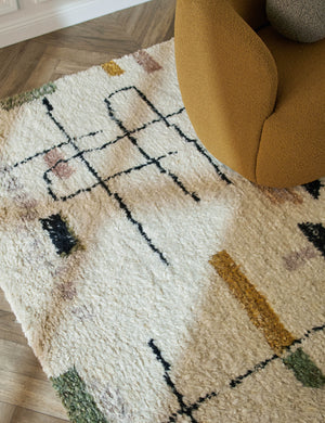 Staccato Hand-Knotted Wool Rug Swatch
