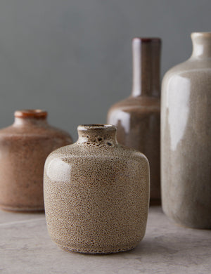 Molloy Vases (Set of 8), Brown