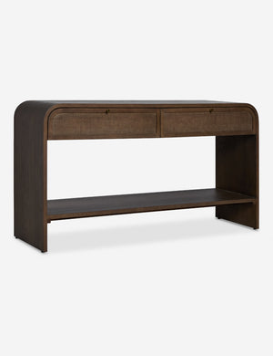 Open Box: Suzette Console Table, Smoked Oak