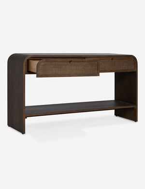 Open Box: Suzette Console Table, Smoked Oak