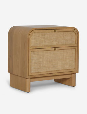 Open Box: Suzette Nightstand, Natural Oak