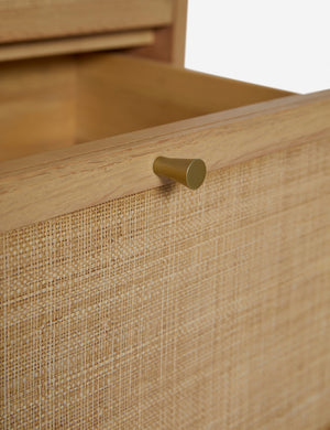 Open Box: Suzette Nightstand, Natural Oak