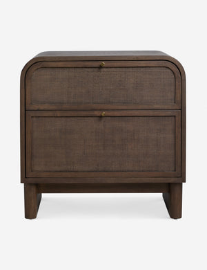 Open Box: Suzette Nightstand, Smoked Oak