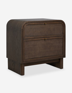 Open Box: Suzette Nightstand, Smoked Oak