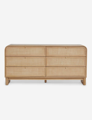 Open Box: Suzette Wide Dresser, Natural Oak