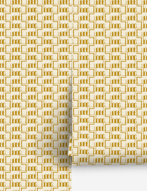 Sweeney medium-scale abstract patterned wallpaper.