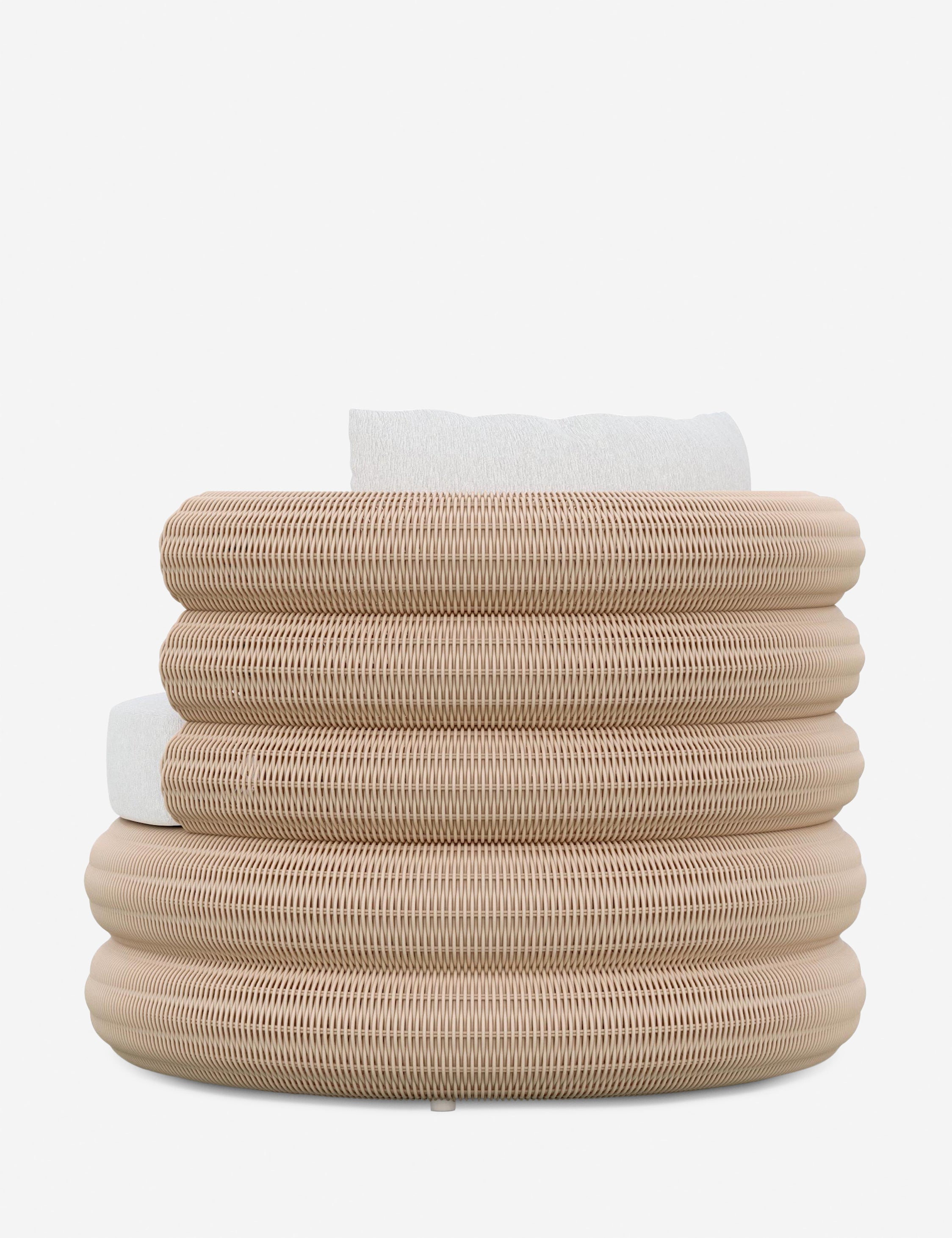 Castaneda Indoor / Outdoor Swivel Chair - Thumbnail 2