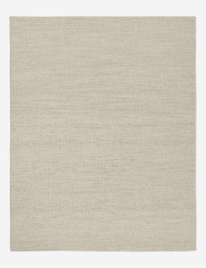 Taos Handwoven Wool Rug Swatch, Ivory