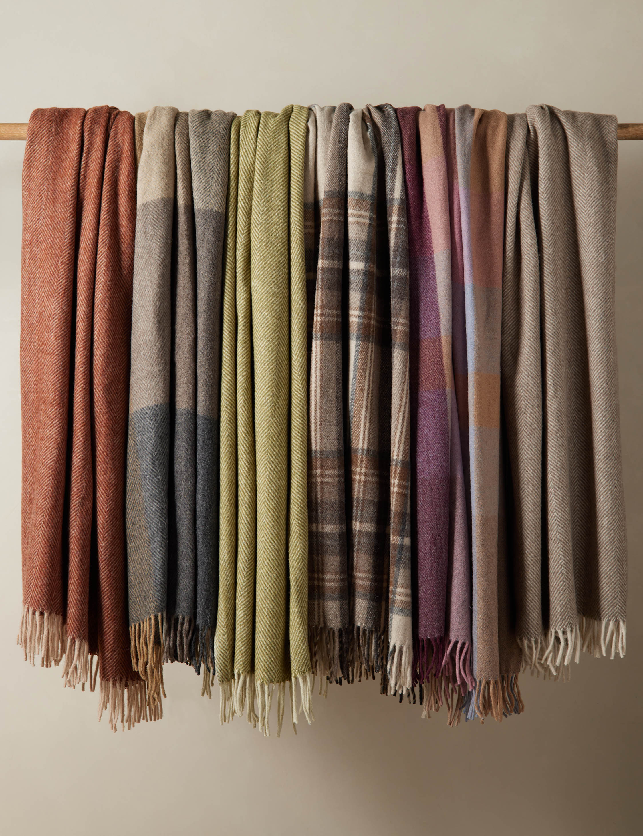 Recycled Wool Throw - Thumbnail 2