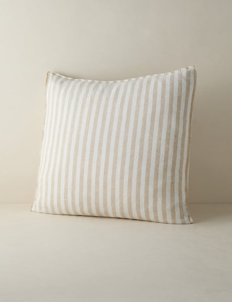 Thayer Striped European Flax Linen® Sham