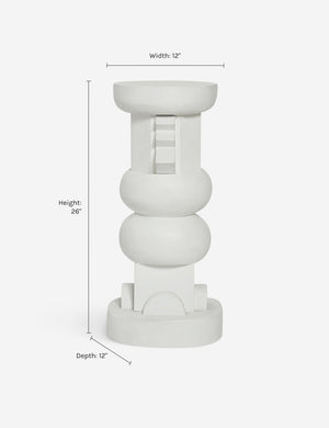 Dimensions on the Toivo Pedestal