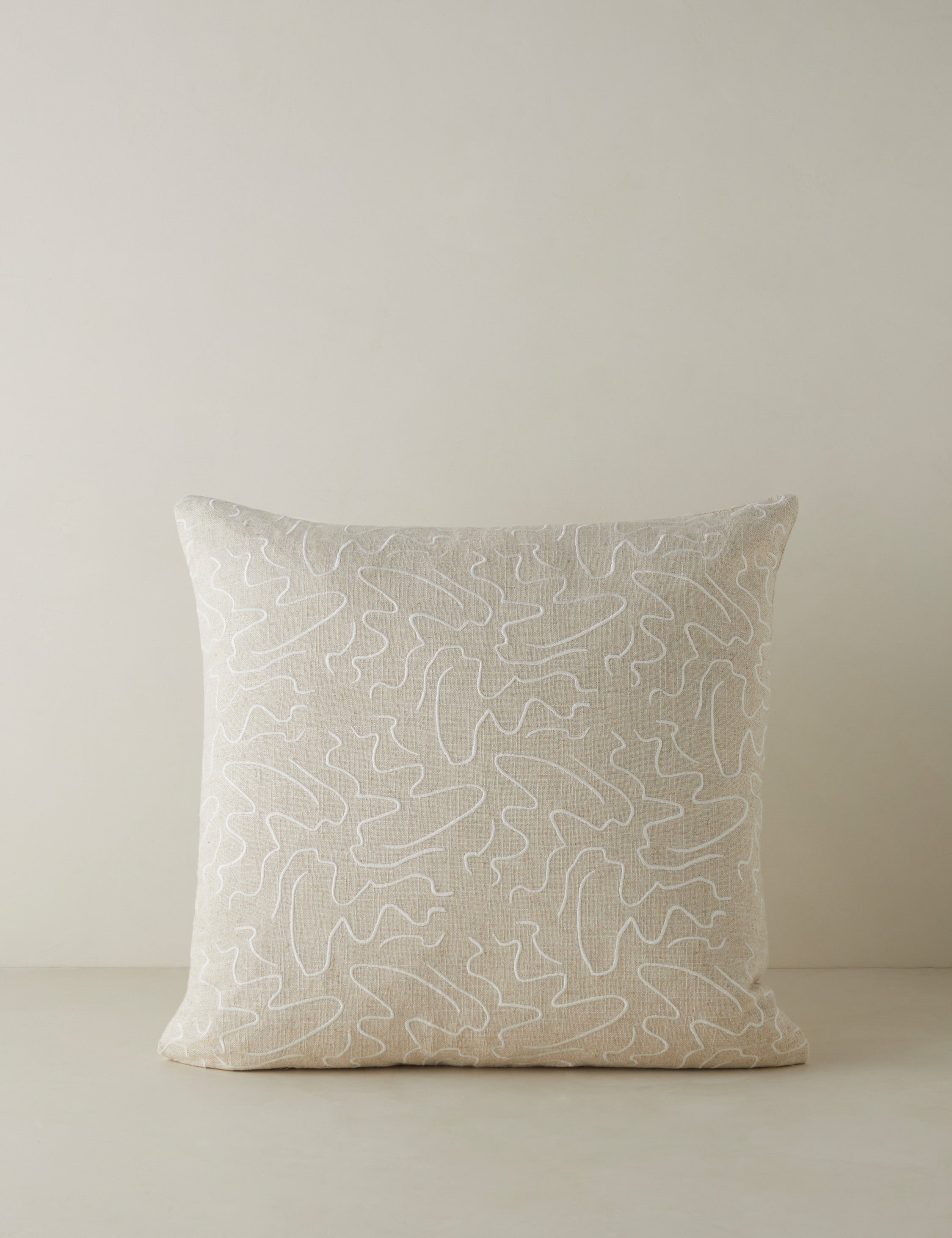Topos Embroidered Pillow