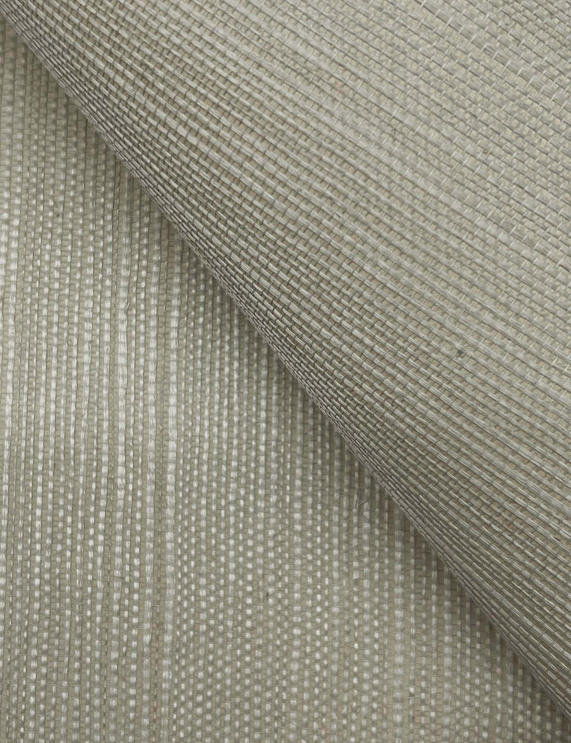 Beale Grasscloth Wallpaper Swatch, Spa