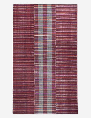 Vintage Kilim Flatweave Wool Rug No. 32, 6'11