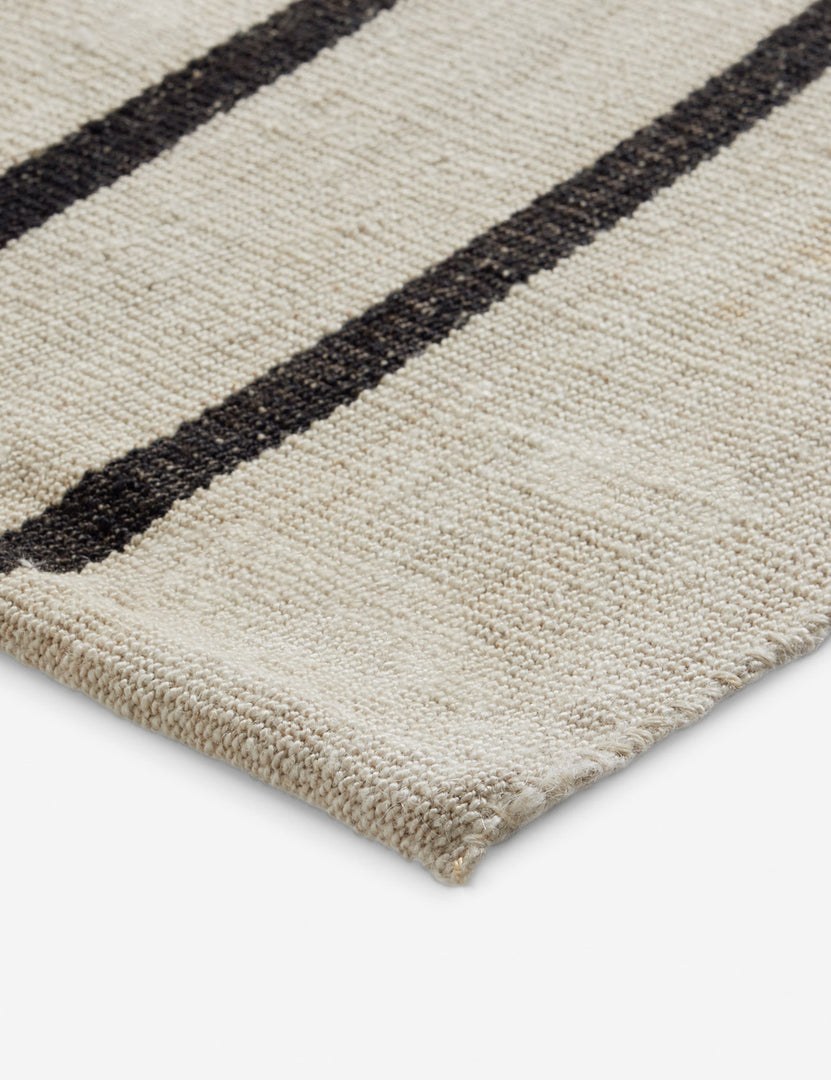 Vintage Kilim Flatweave Wool Rug No. 38, 6'3" x 10'12"