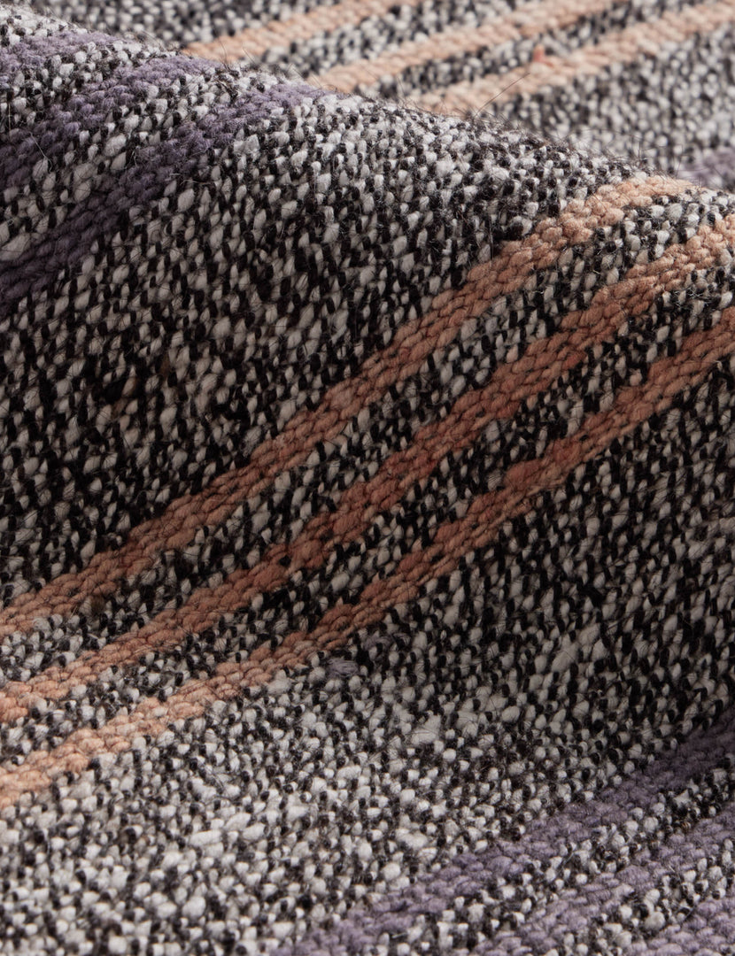 Vintage Kilim Flatweave Wool Rug No. 44, 3' x 8'11"