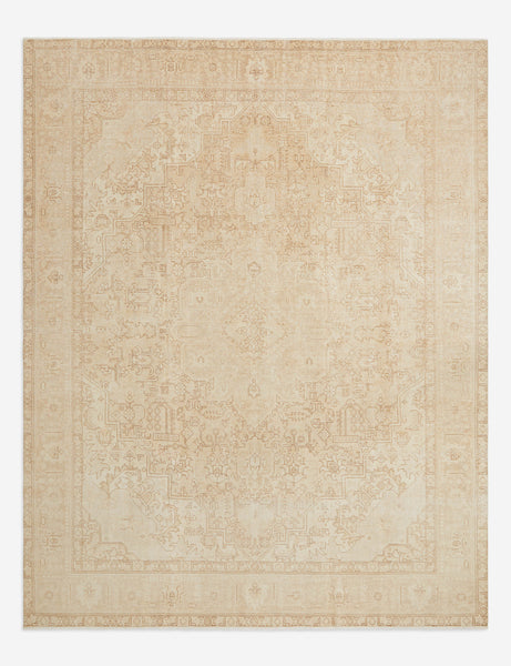 Vintage Turkish Hand-Knotted Wool Rug No. 264, 9'9