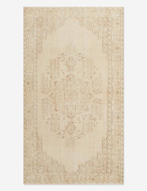 Vintage Turkish Hand-Knotted Wool Rug No. 327, 5'3
