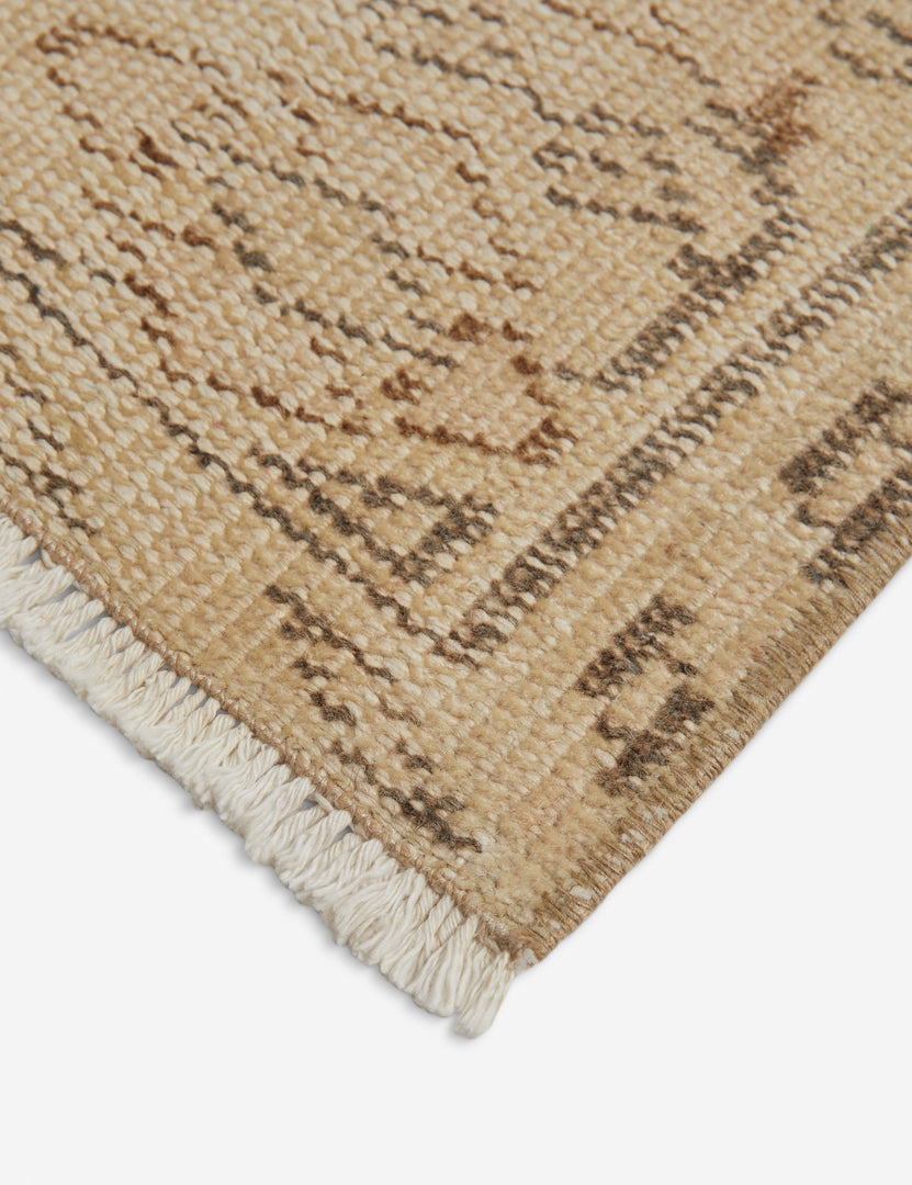 Vintage Turkish Hand-Knotted Wool Rug No. 327, 5'3" x 9'5"