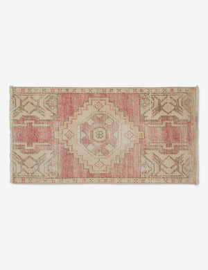 Vintage Turkish Mini Rug No. 51 1'7