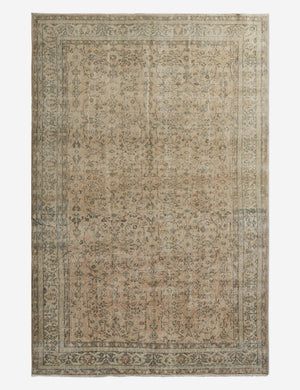 Vintage Turkish Hand-Knotted Wool Rug No. 168, 7'1