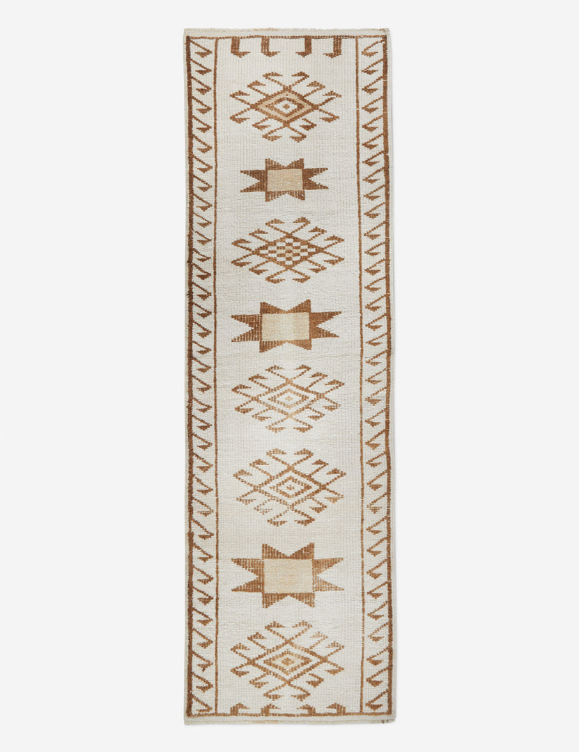 Vintage Turkish Hand-Knotted Wool Runner Rug No. 108, 3'3" x 10'7"