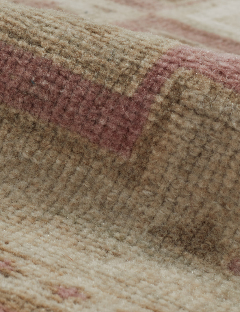 Vintage Turkish Hand-Knotted Wool Runner Rug No. 137, 3' x 9'5"