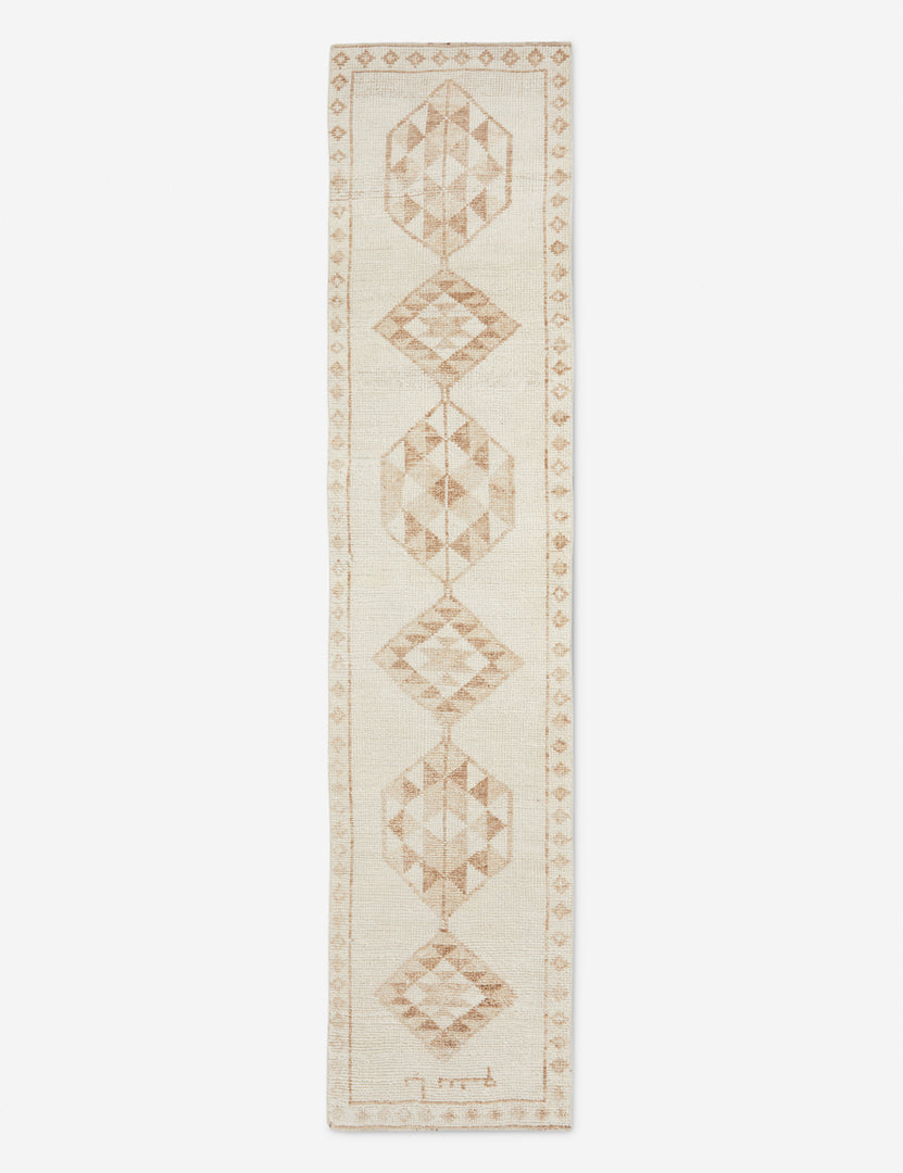 Vintage Turkish Hand-Knotted Wool Runner Rug No. 140, 2'7" x 12'1"