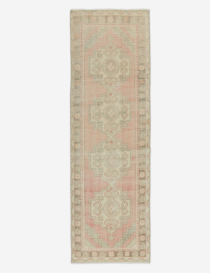 Vintage Turkish Runner Rug No. 52, 3' x 9'6"