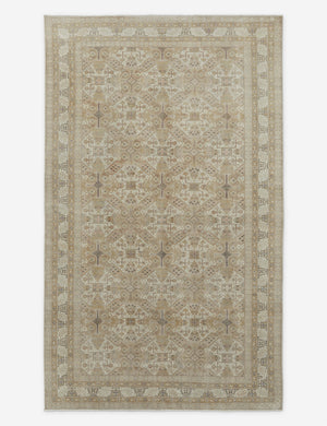 Vintage Turkish Hand-Knotted Wool Rug No. 212, 7'5