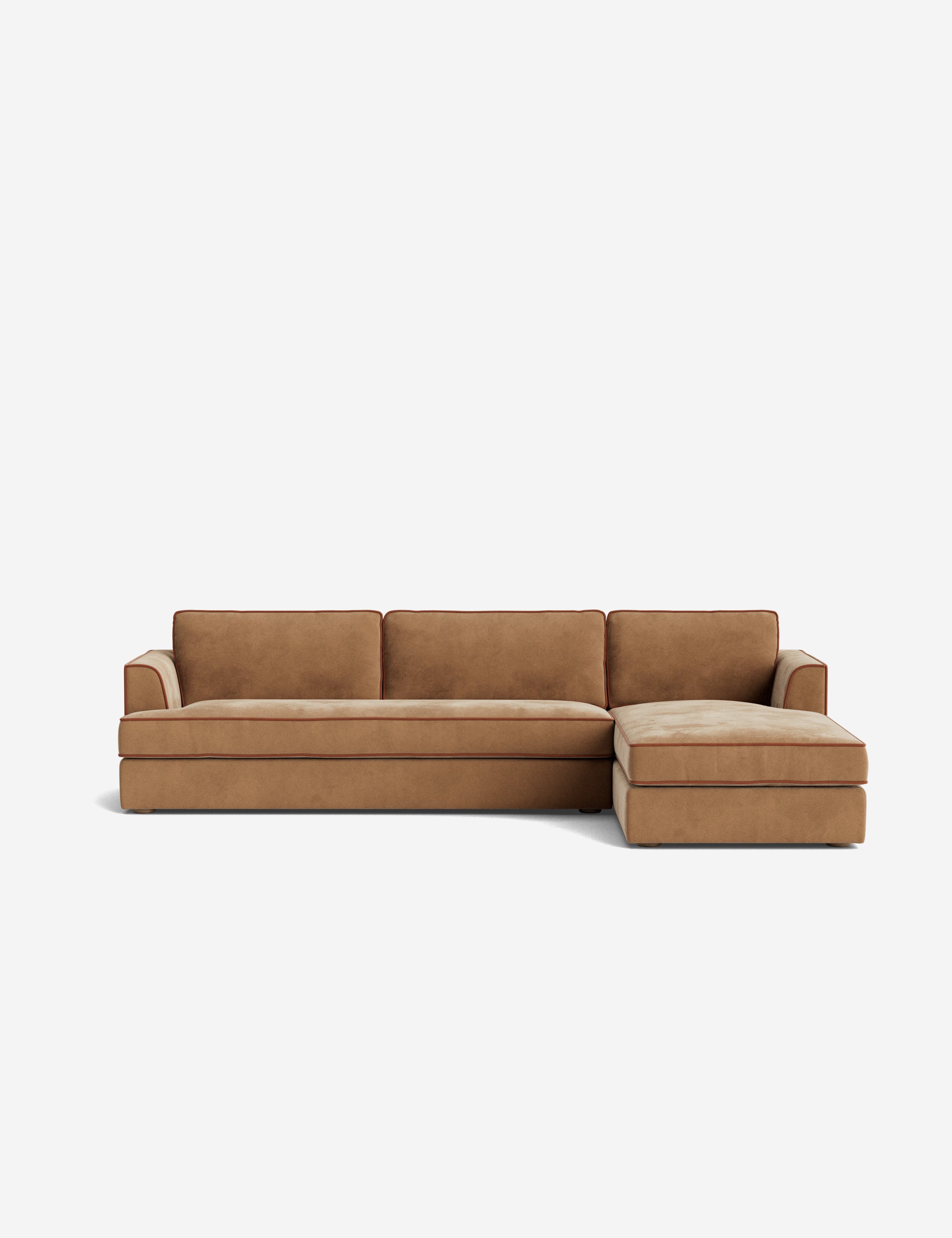 #color::caramel-vintage-velvet-rose-vintage-velvet #size::127-W #configuration::right-facing