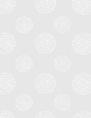 Sandraker Wallpaper by Susan Hable Swatch, White