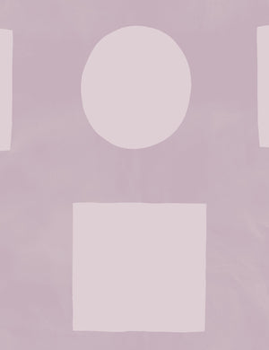 Abstract Cutout Wallpaper by Paule Marrot, Pink, Swatch