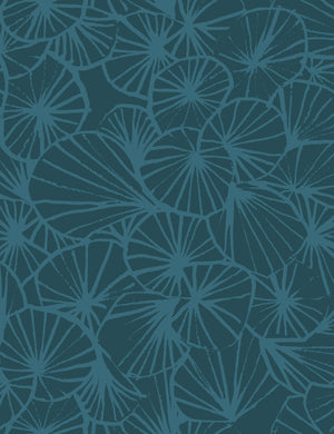 Tampopo Wallpaper by Yuki Osada Swatch, Blue