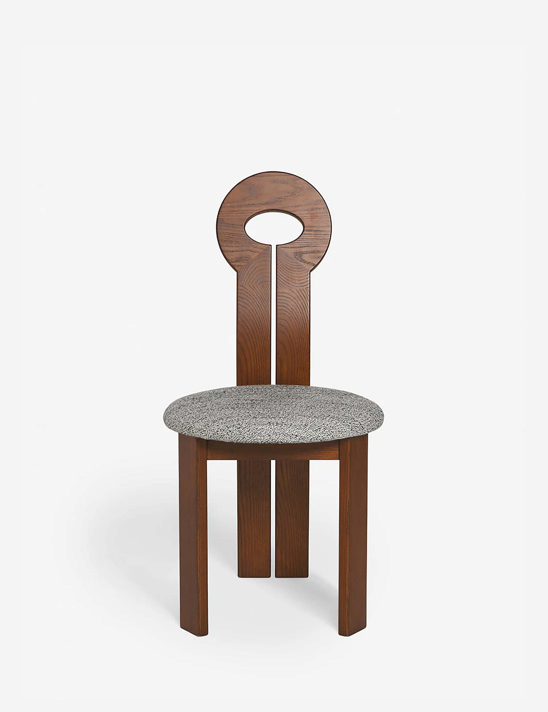 #color::honey | Whit honey wood sculptural dining chair by sarah sherman samuel