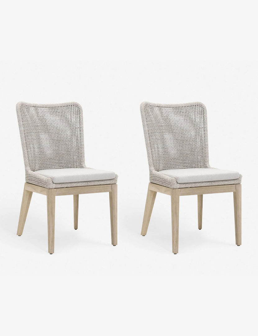 | Two of the Winnetka Indoor / Outdoor Dining Chairs next to each other