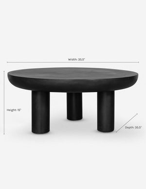 Peagan Indoor / Outdoor Round Coffee Table