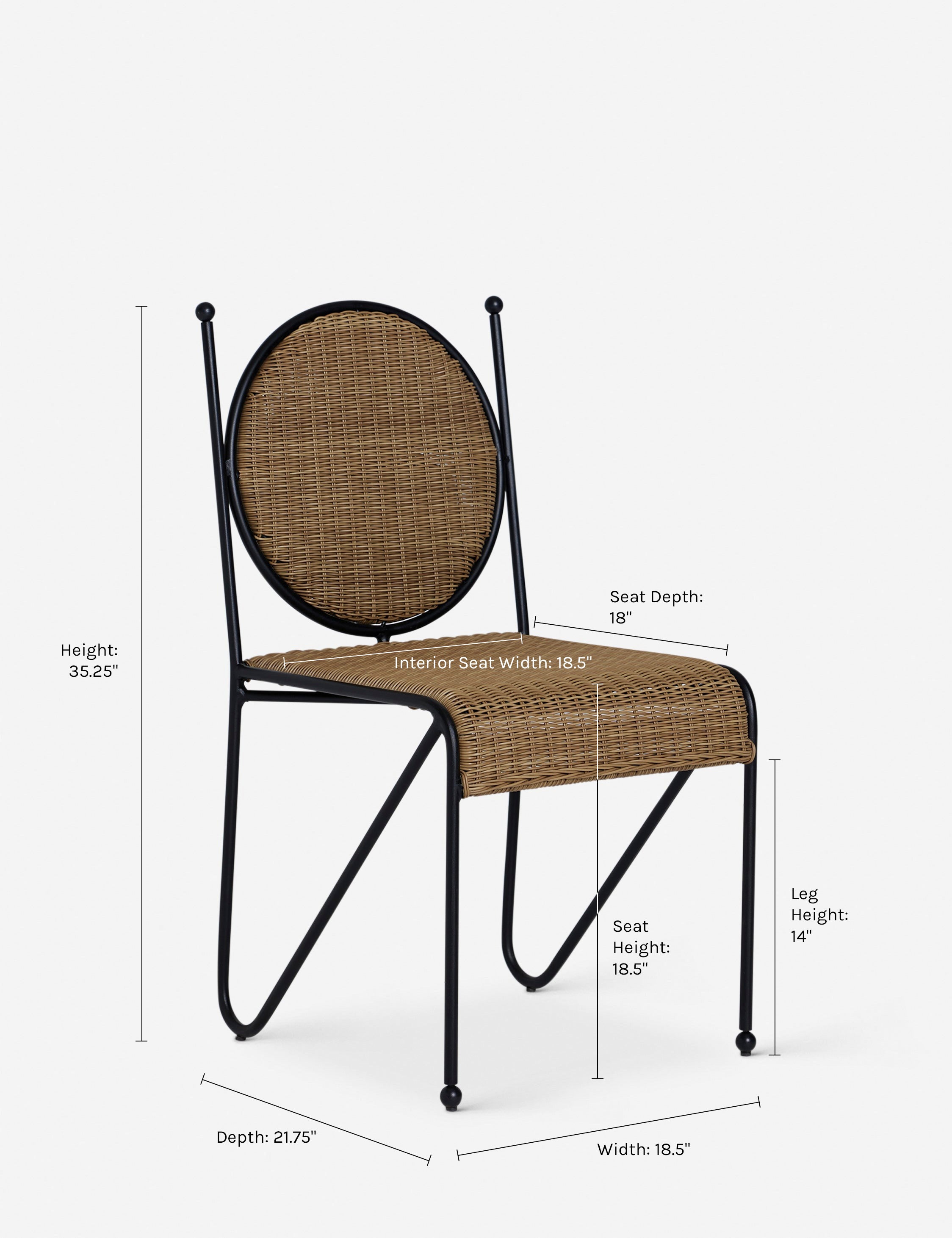 Lulu and Georgia Ziggy Dining Chair