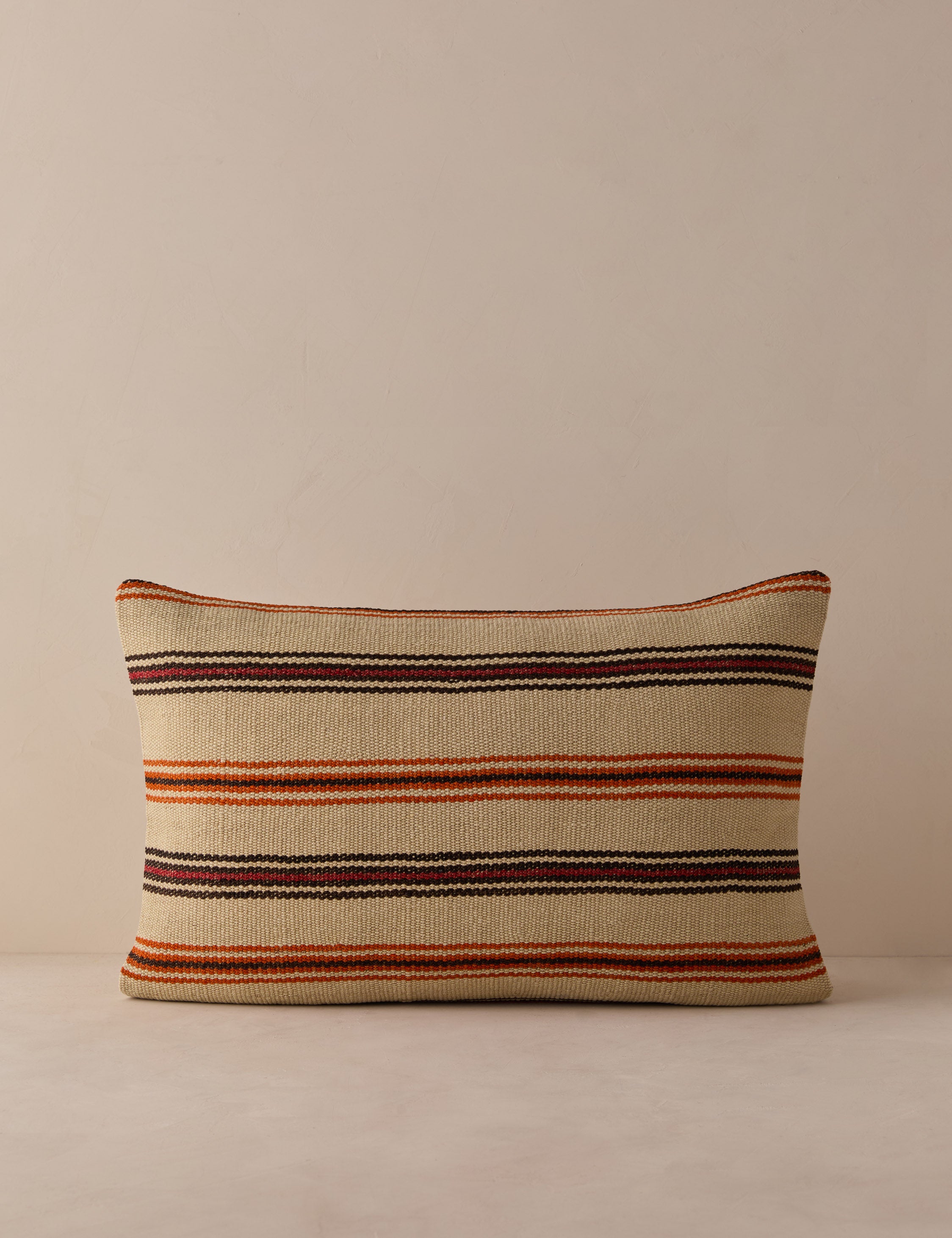 Vintage Lumbar Pillow No. 357, 16" x 24"
