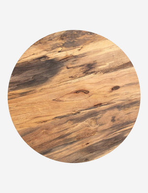 Bird's-eye view of the Boni round coffee table