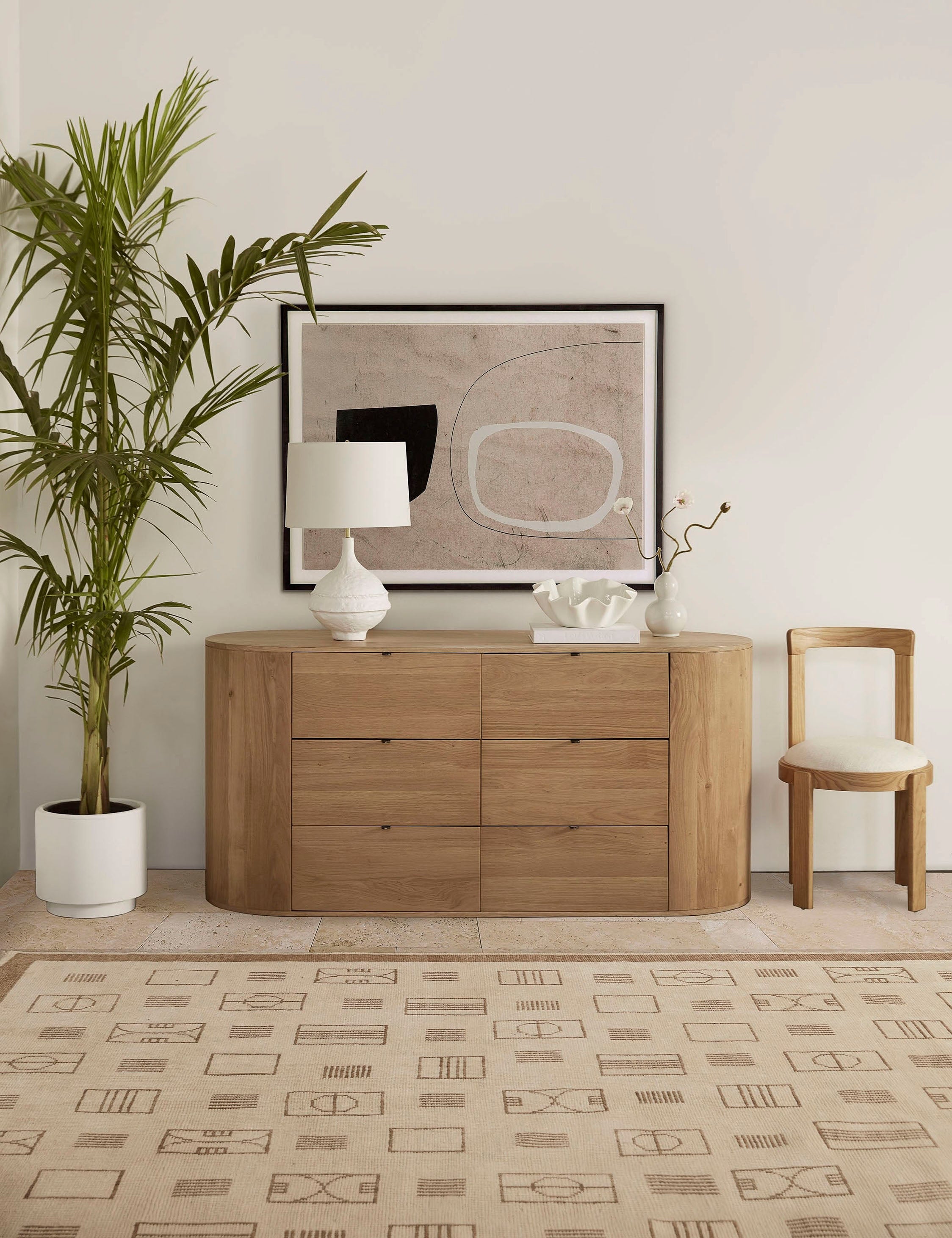 Kono Curved 6-Drawer Dresser Kono Curved 6-Drawer Dresser