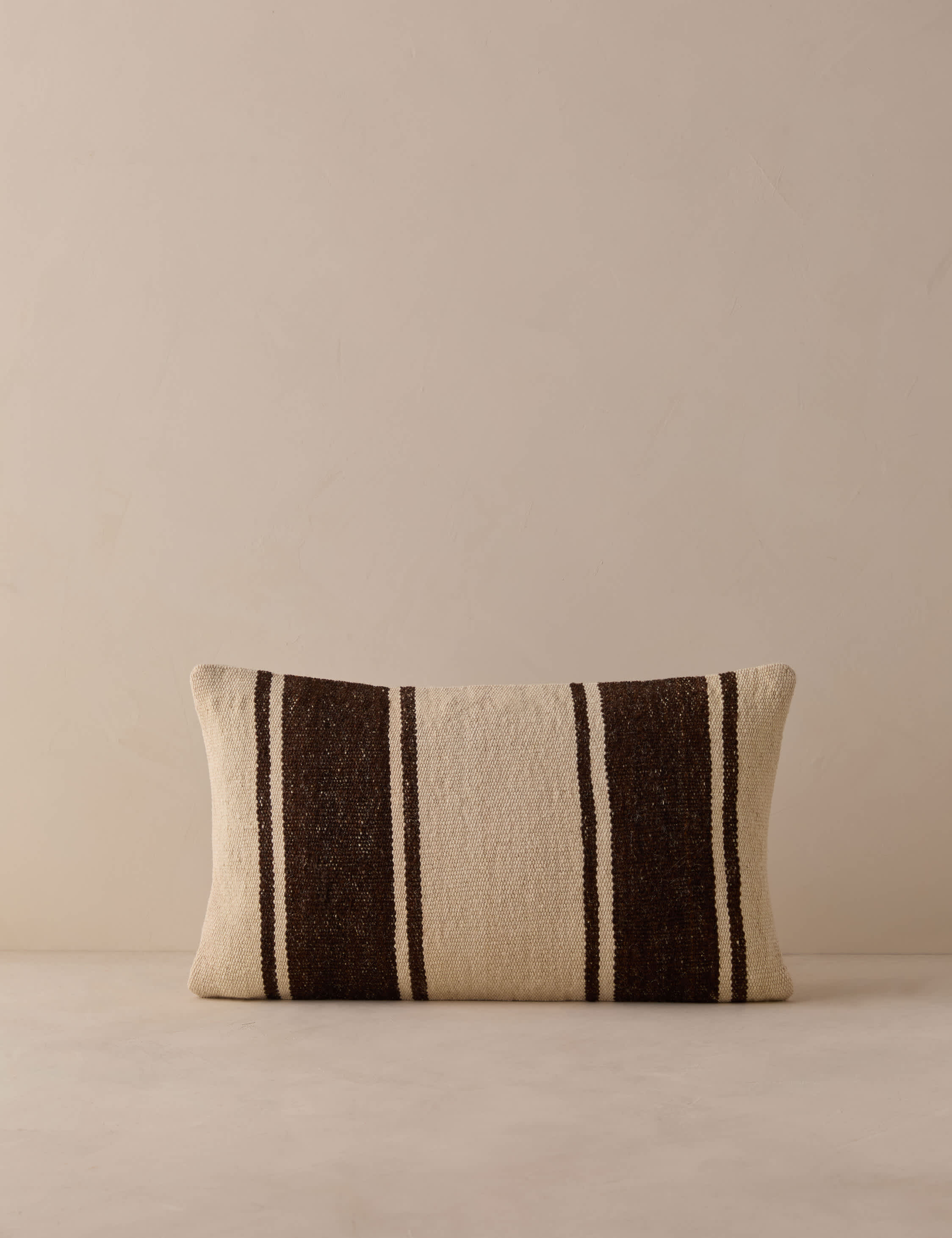 Vintage Lumbar Pillow No. 348, 12" x 20"