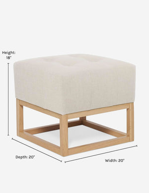 Dimensions on the Grasmere Ottoman