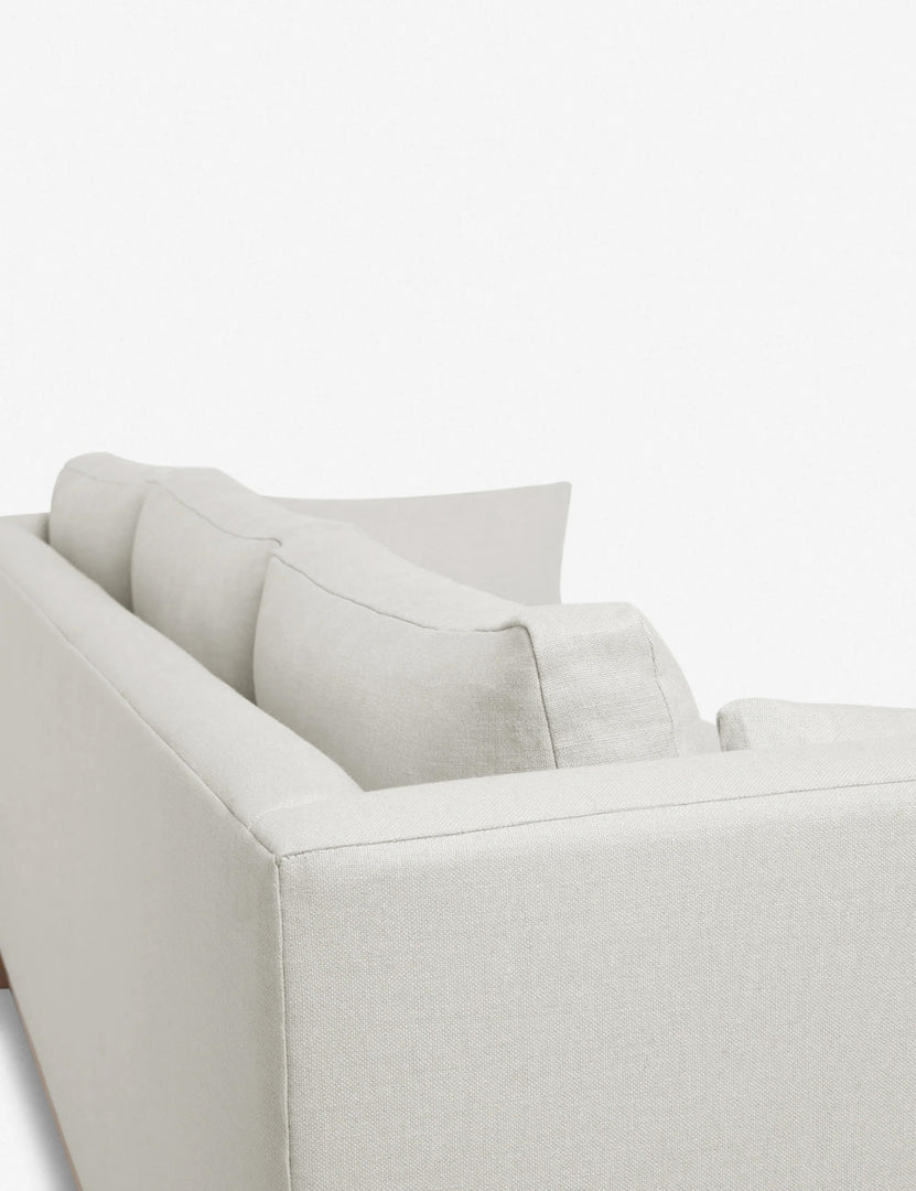 #size::84-W #size::96-W #color::natural | Back and side of the Natural Hollingworth Sofa