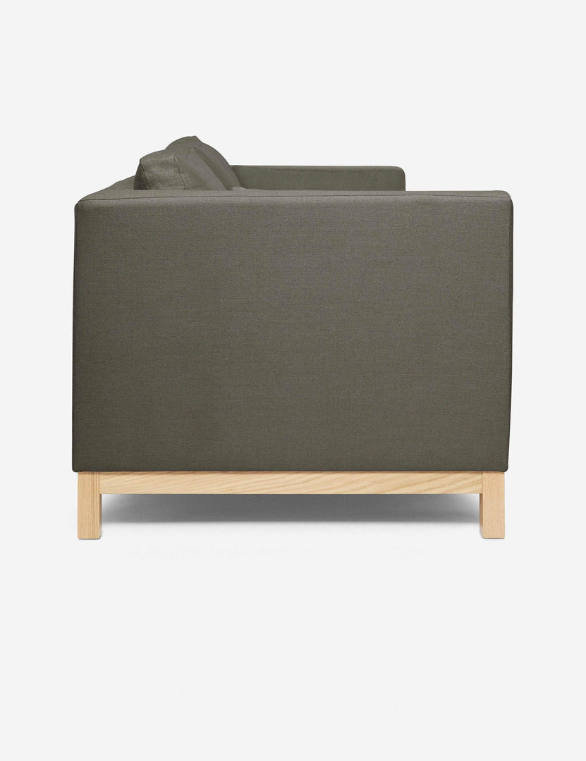 #size::84-W #size::96-W #color::loden | Side of the Loden Gray Hollingworth Sofa