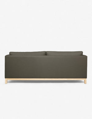 Back of the Loden Gray Hollingworth Sofa