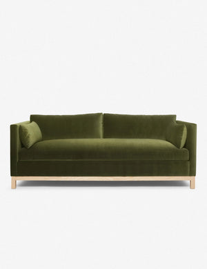 Jade Green Velvet Hollingworth Sofa by Ginny Macdonald