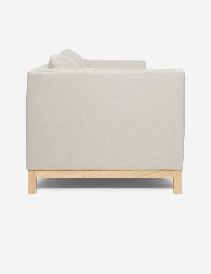 #size::84-W #size::96-W #color::natural | Side of the Natural Hollingworth Sofa