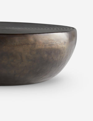 Close up of the Hosanna Round Coffee Table