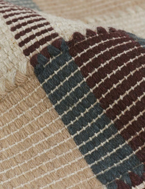 Marli Flatweave Wool Rug Swatch by Nina Freudenberger